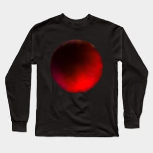 Red Moon Long Sleeve T-Shirt